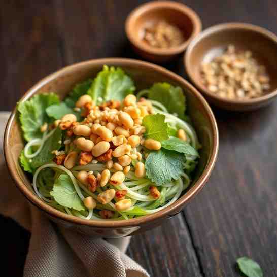 Easy Laphet Thoke - Lemon Tea Leaf Salad